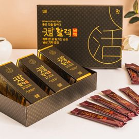 [Have a Good Tam] Highest Potency Black Maca Root for Men Extract 30sticks-strength-Made in Korea